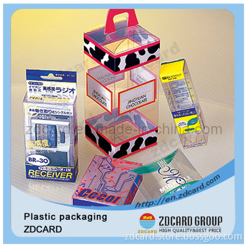 Plastic Clear Packing Box with Hook (ZDU01)